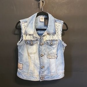 Women's Harley-Davidson denim vest size large